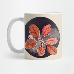 Autumn leaves pattern Mug